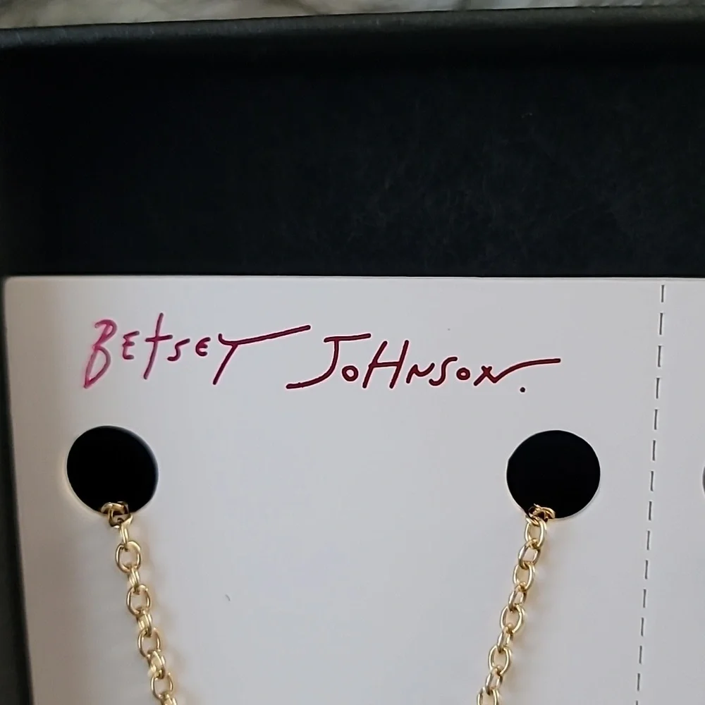Betsey Johnson Gold and Red Lobster Best Friend Necklace Set - Picture 2 of 6